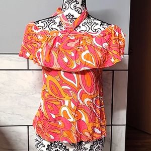 Michael kors neck tie, halter top nwot